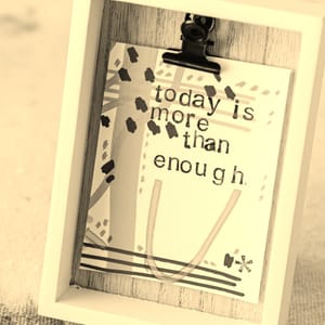 Image of: This Year, I’m Choosing "Enough" ／今年は、「十分」を選びたい